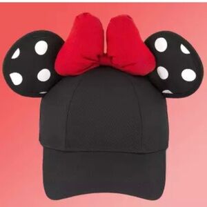 Disney Parks Minnie Mouse Bow baseball hat cap